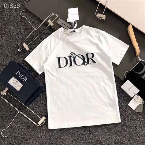 christian dior mens white t shirt